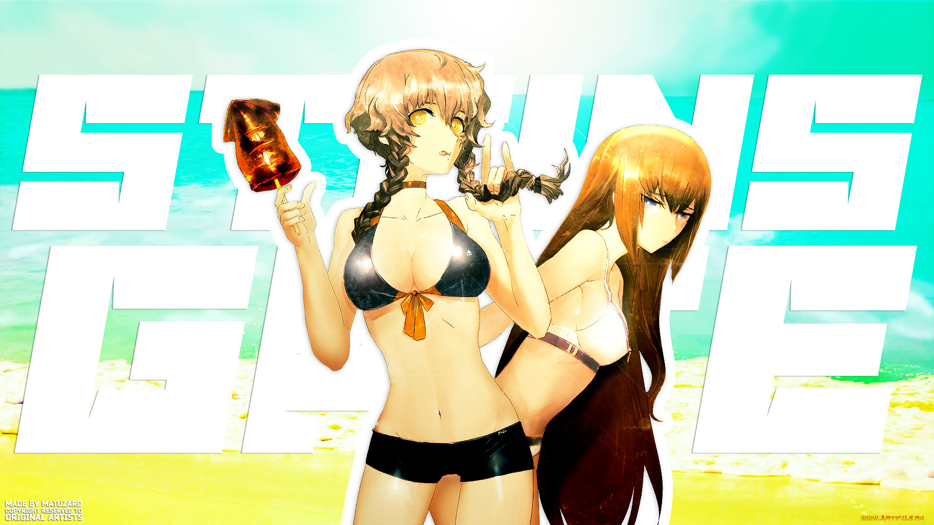 , steins, gate, kurisu, makise, suzuha, amane, , , , 